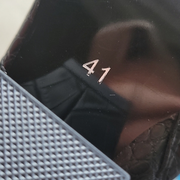 NEW! SUPER MODE vegan leather western ankle boot 41. - Picture 7 of 12